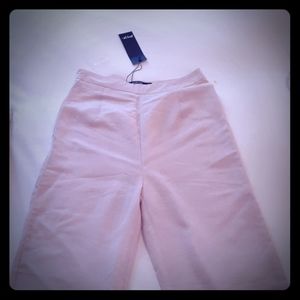 Wide leg Nasty Gal linen slacks